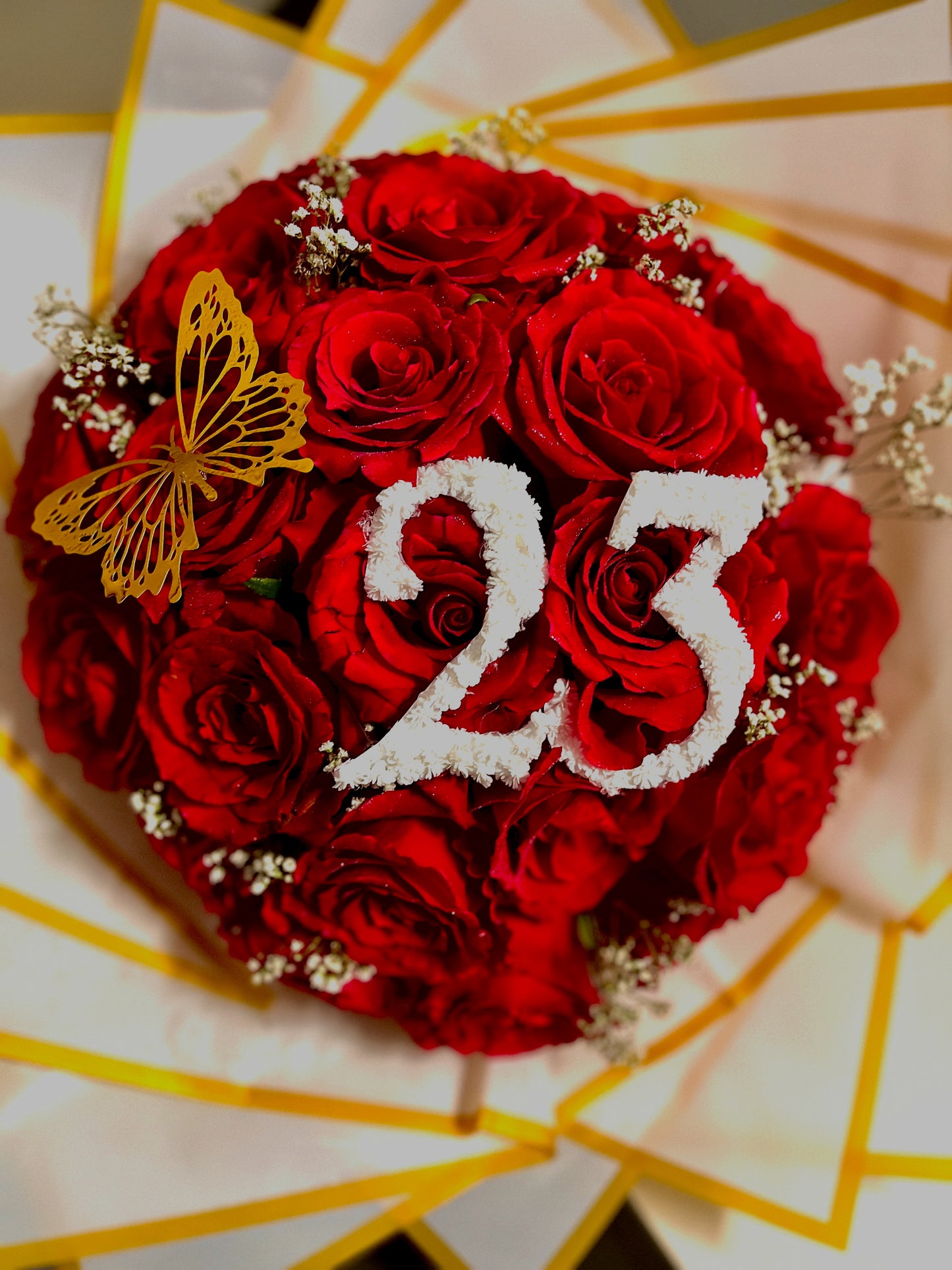 Letter / Number Roses