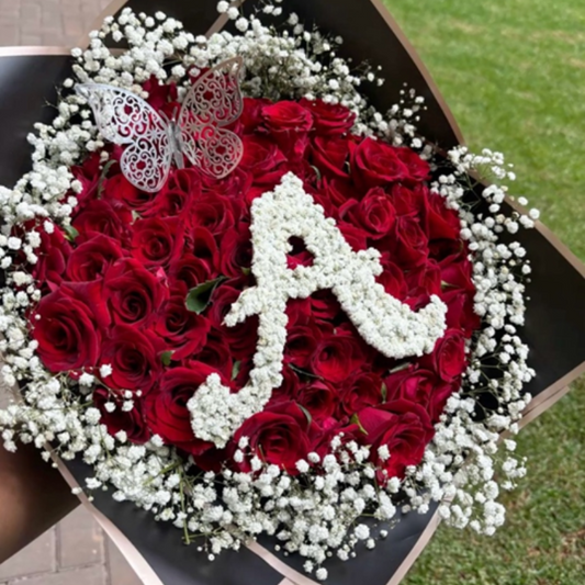 Letter / Number Roses